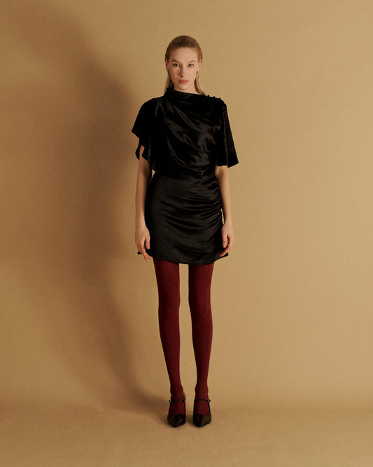 The Agnes Mini Dress in Dusk