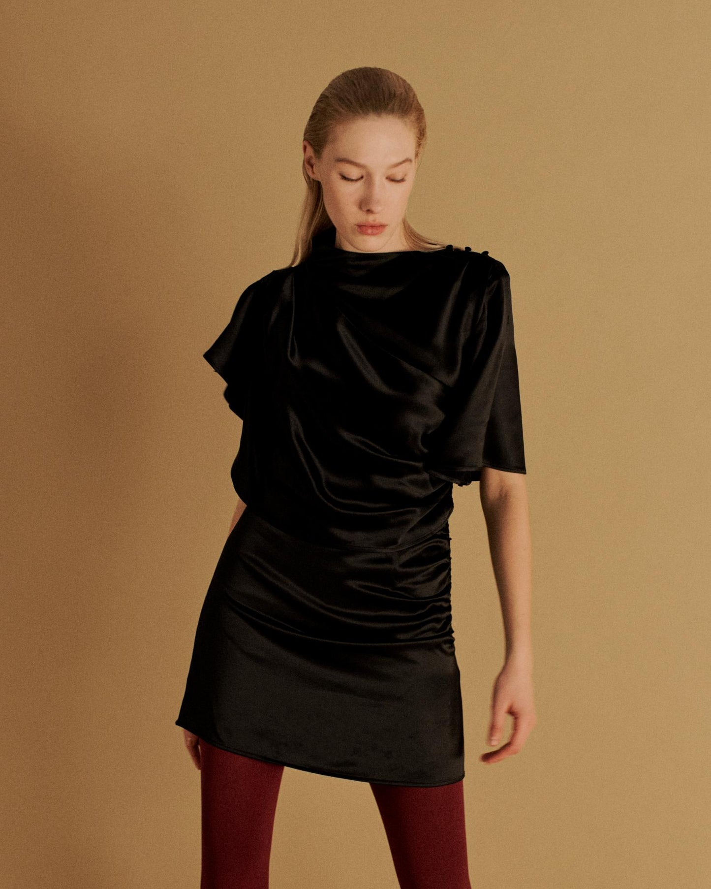 The Agnes Mini Dress in Dusk