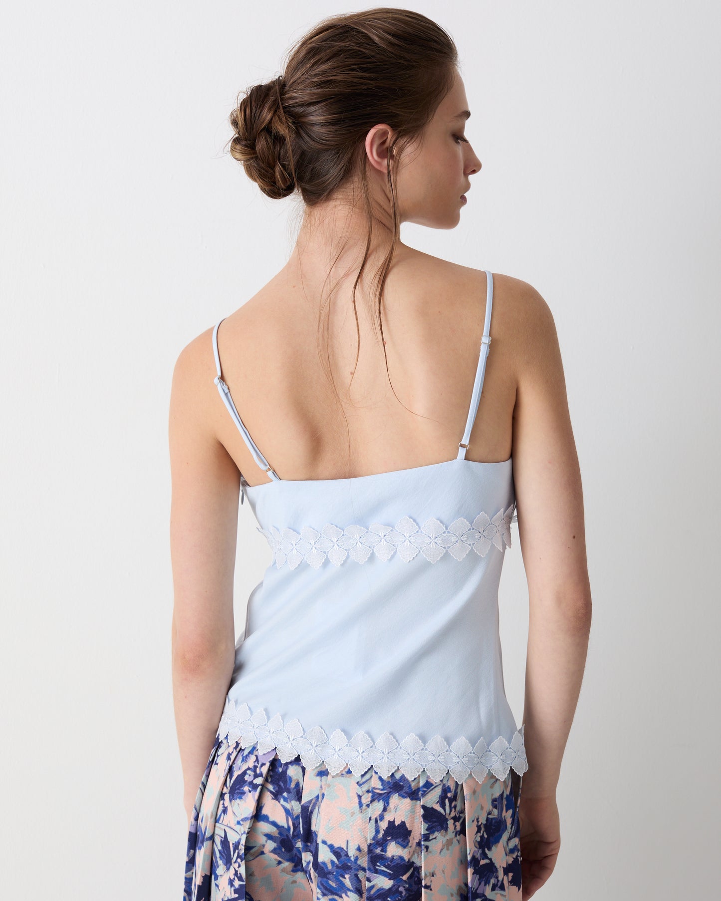 The Emilie Camisole in Sea Foam
