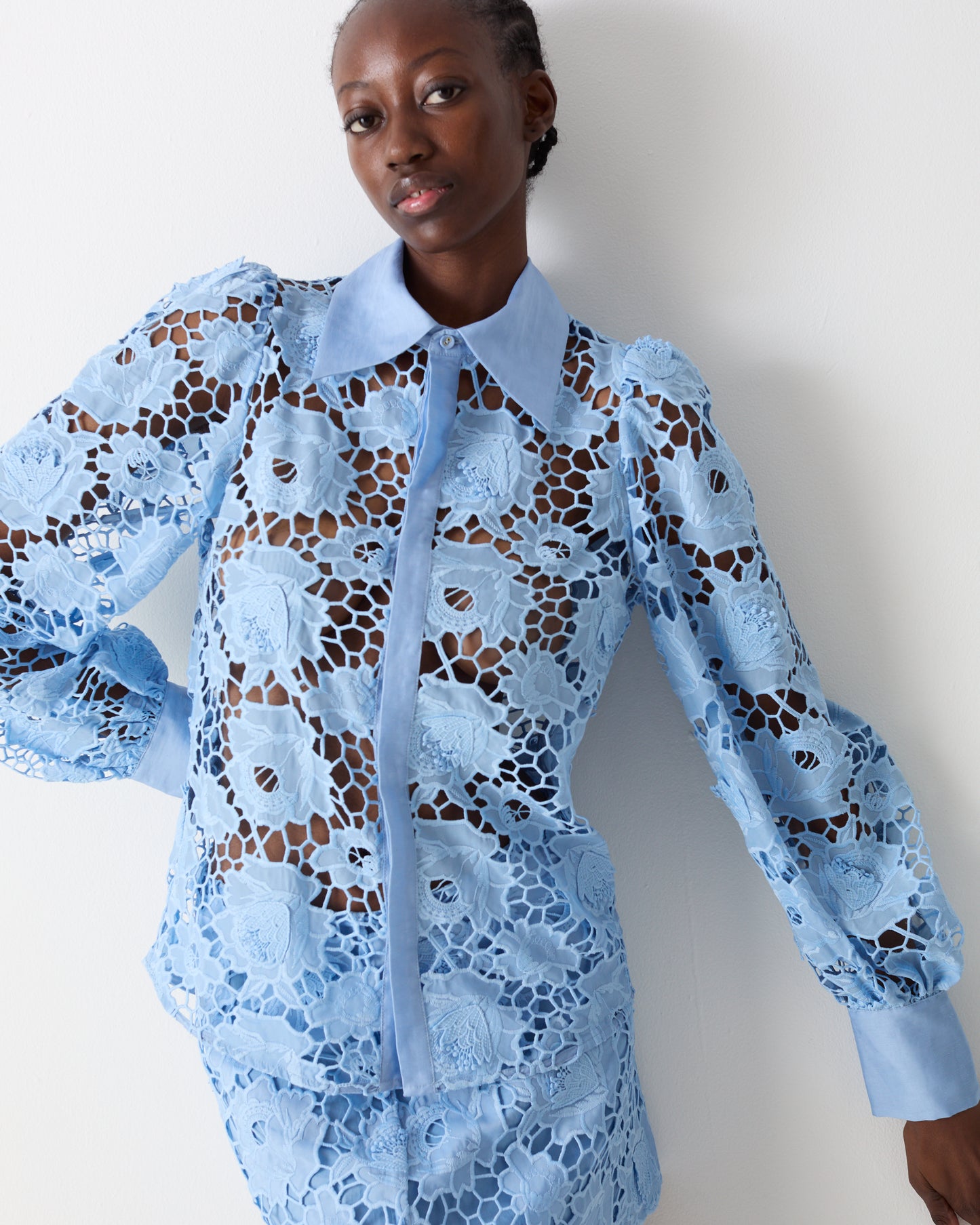 The Selma Shirt in Blue