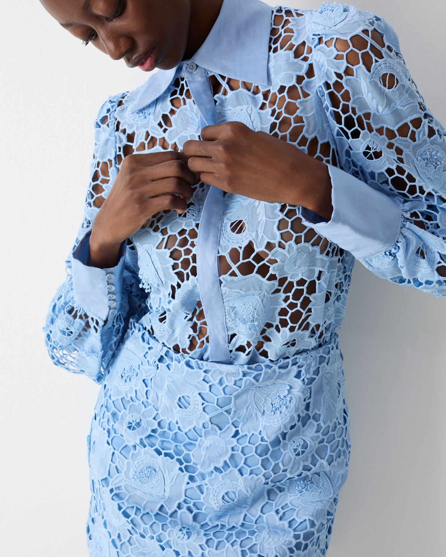 The Selma Shirt in Blue