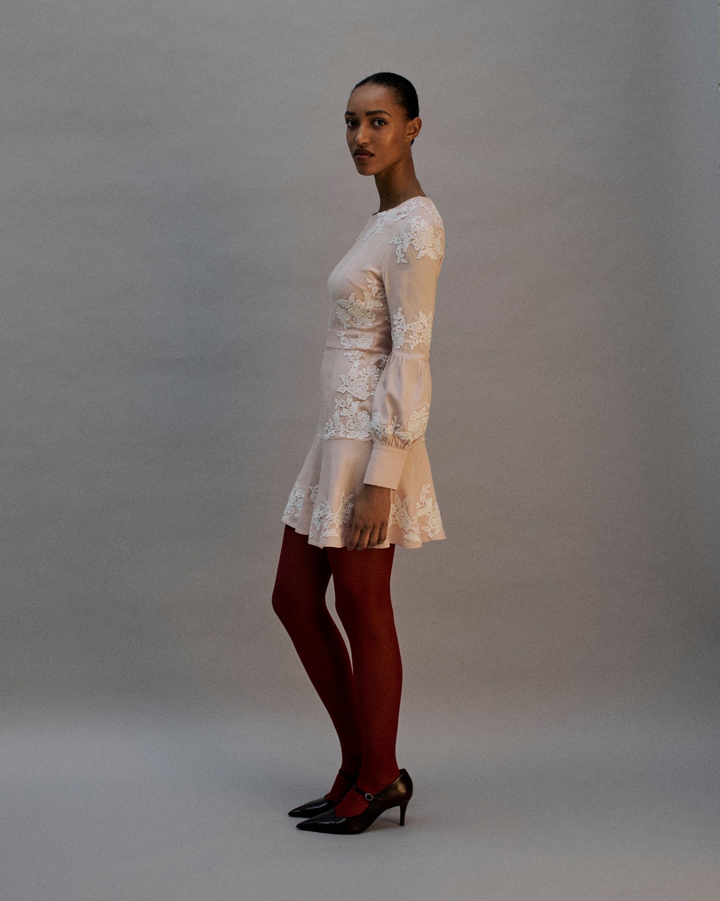 The Lotta Mini Dess in Blush