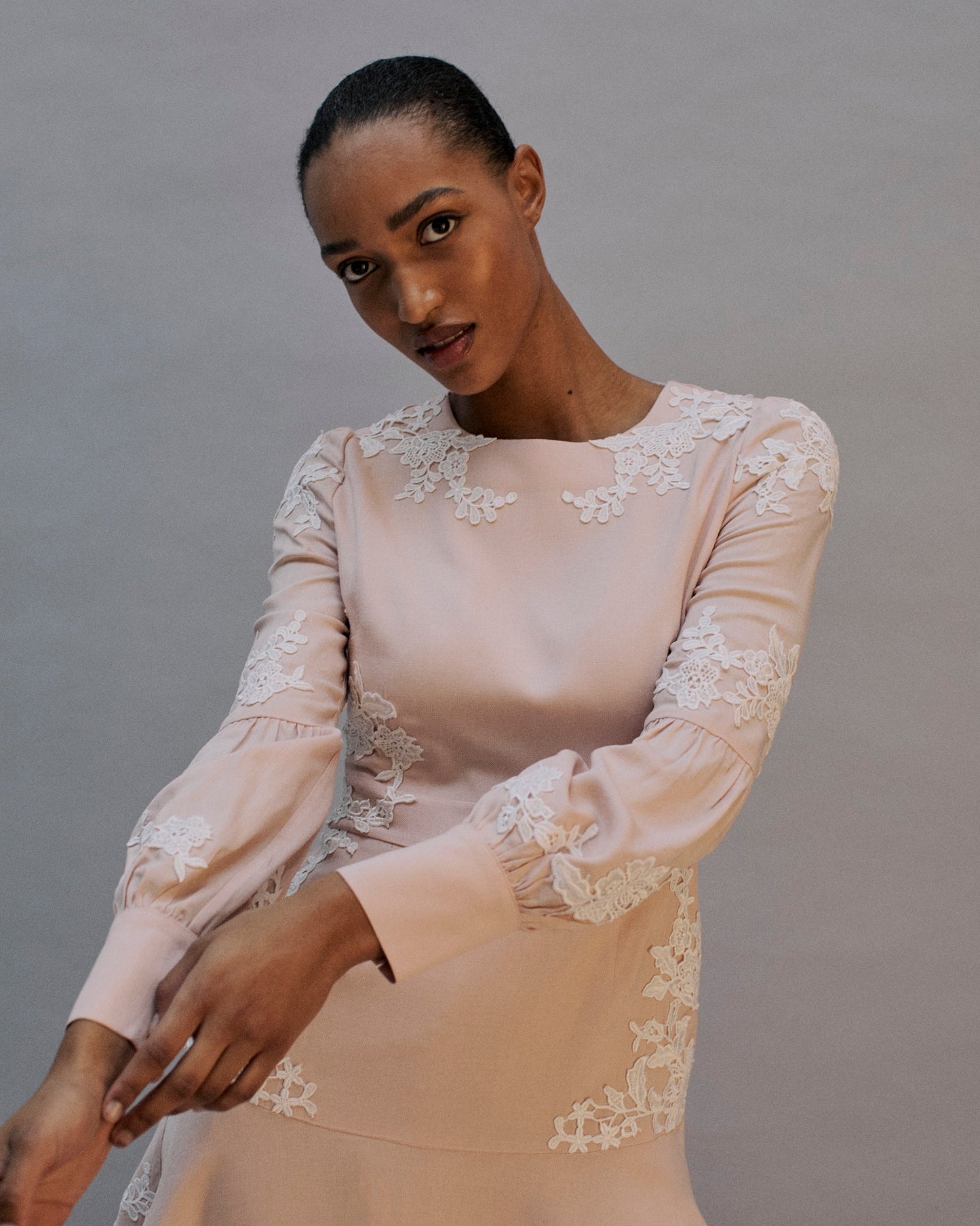 The Lotta Mini Dess in Blush