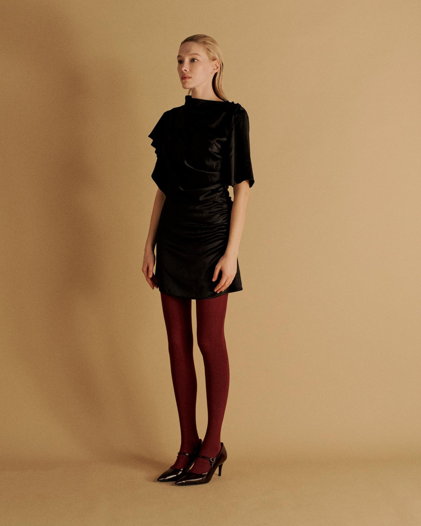 The Agnes Mini Dress in Dusk